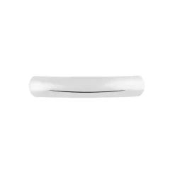 Alliance Arthellais Demi Jonc Classique Palladium Blanc
