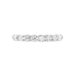 Alliance Eloisa Or Blanc Diamant Synthetique