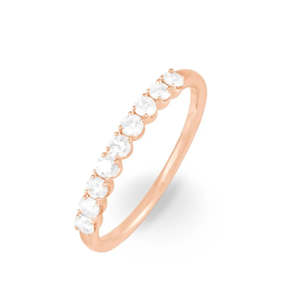 Alliance Eloise Or Rose Diamant