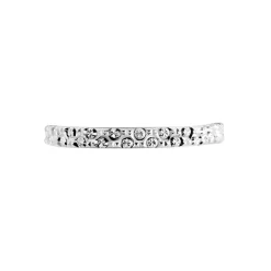 Alliance Fantaisie Diamantee Or Blanc