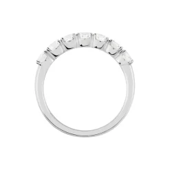 Alliance Hera Or Blanc Diamant