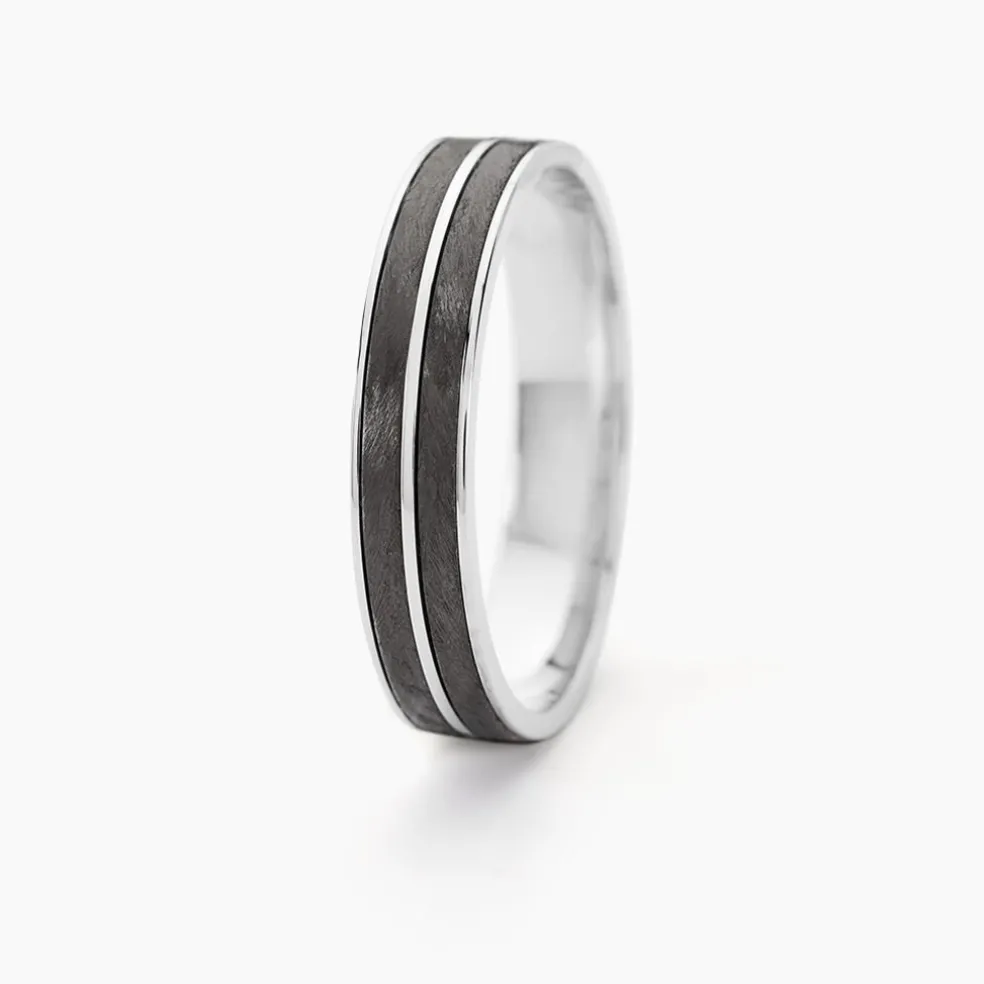 Alliance Ikhlas Ruban Plat Argent Blanc