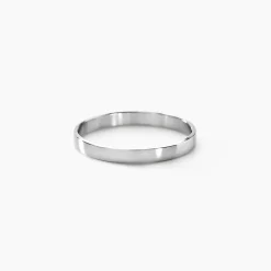 Alliance Julie Ruban Classique Or Blanc