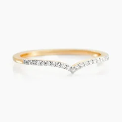 Alliance Les Inseparables Or Jaune Diamant