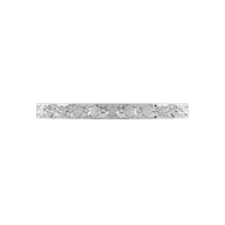 Alliance Marziale Ruban Plat Or Blanc