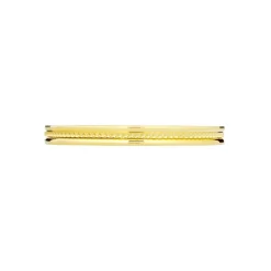 Alliance Perlee Ruban Plat Or Jaune