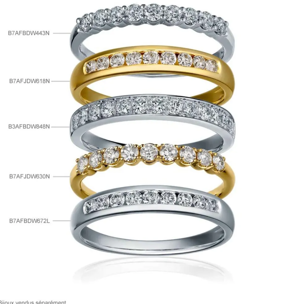 Alliance Rhea Or Rose Diamant