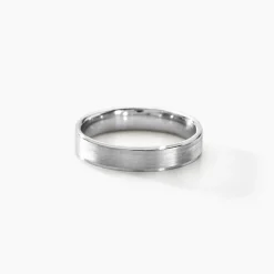 Alliance Sudem Ruban Plat Argent Blanc