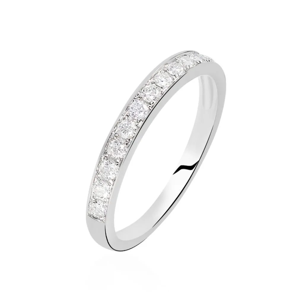 Alliance Valentina Or Blanc Diamant