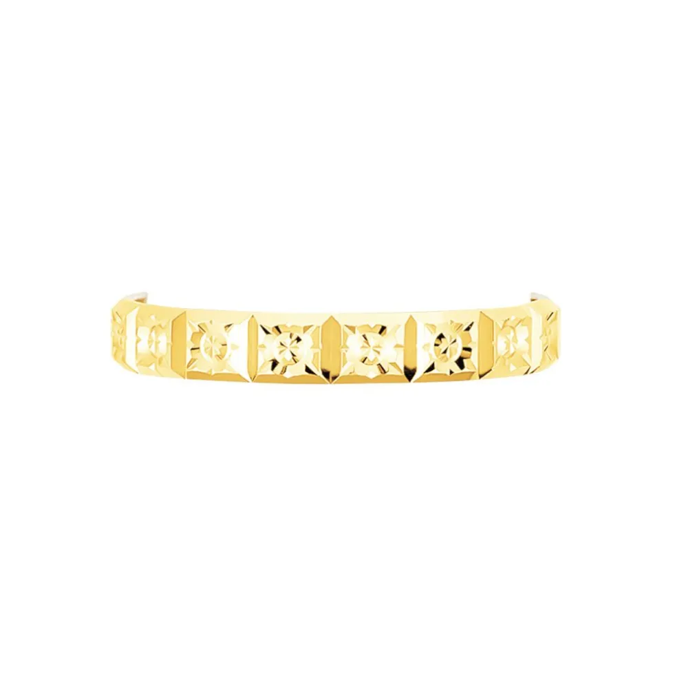 Alliance Venessa Ruban Plat Or Jaune