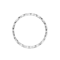 Bague Argent Blanc Capricia Oxydes De Zirconium