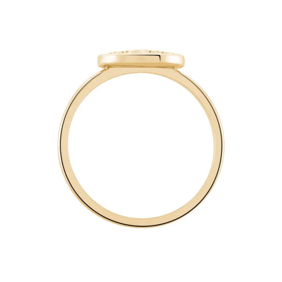 Bague Artea Plaqué Or Jaune Oxyde De Zirconium
