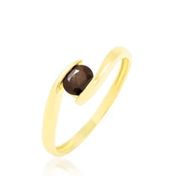 Bague Camilia Or Jaune Quartz