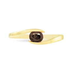 Bague Camilia Or Jaune Quartz