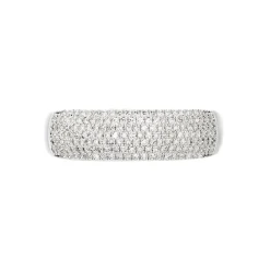 Bague Charlotte Or Blanc Diamant Divers