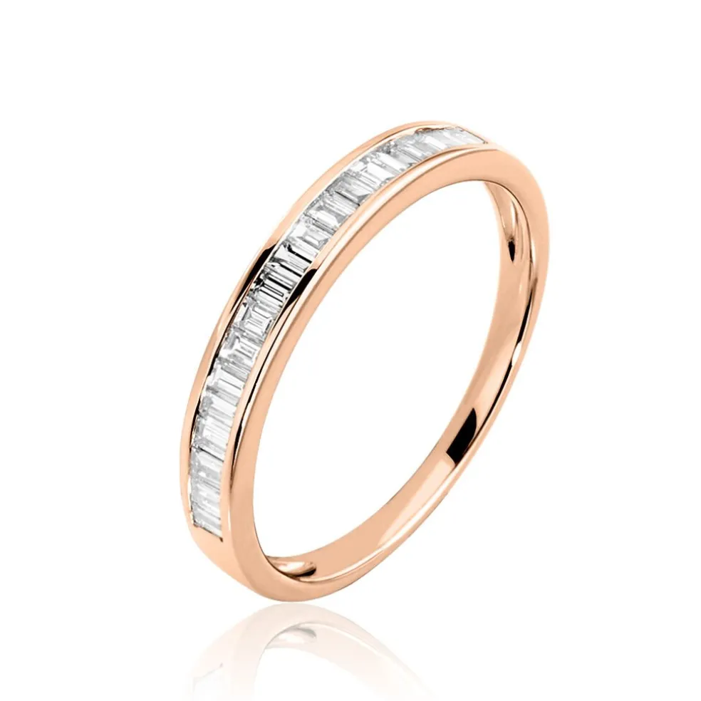 Bague Clemence Or Rose Diamant