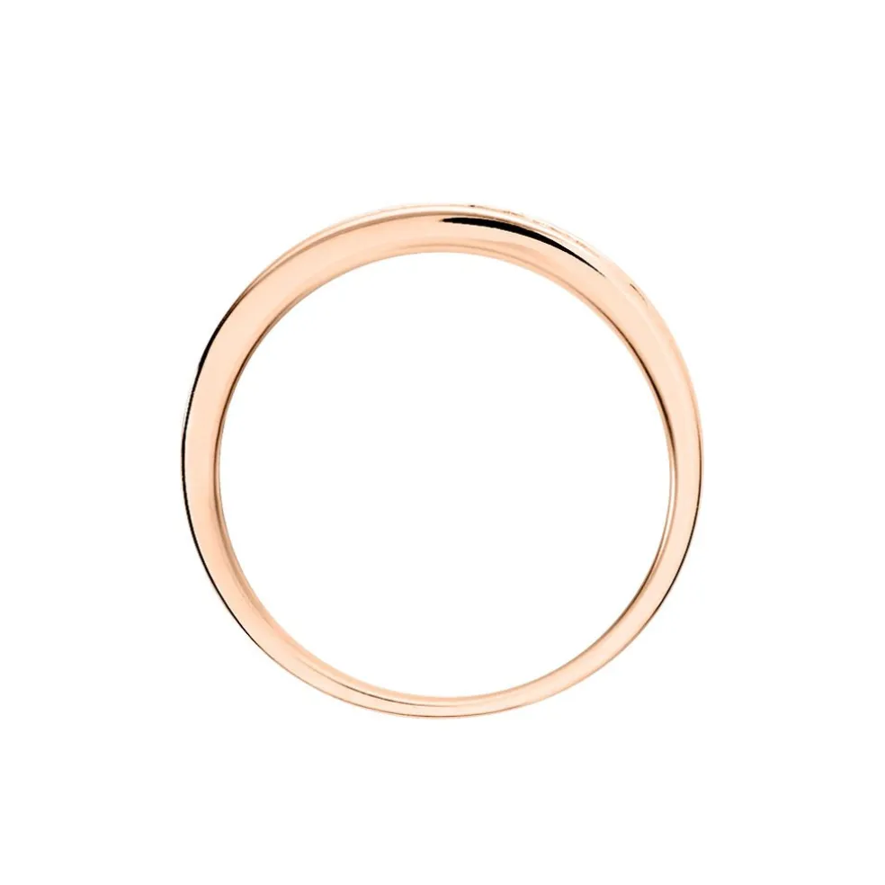 Bague Clemence Or Rose Diamant