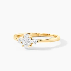 Bague Collection Icone Or Jaune Diamant Synthétique