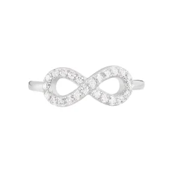 Bague Davila Argent Blanc Oxyde De Zirconium