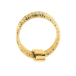 Bague Dion Acier Jaune