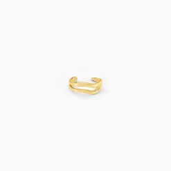 Bague D'oreille Unitaire Lauri Acier Doré
