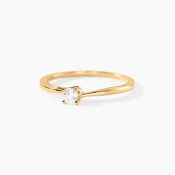 Bague Dympna Or Jaune Diamant