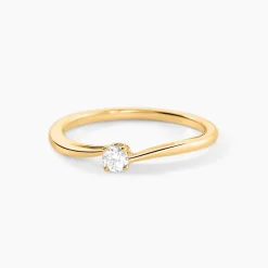 Bague Dympna Or Jaune Diamant