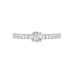 Bague Eliisa Or Blanc Diamant