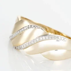 Bague Elyanne Or Jaune Diamant