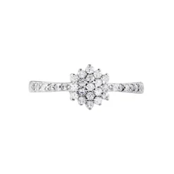 Bague Garoune Argent Blanc Oxyde De Zirconium