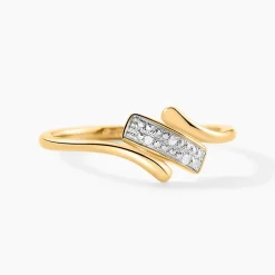Bague Giampiero Or Jaune Diamant