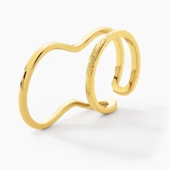 Bague Gold Aura Acier Jaune