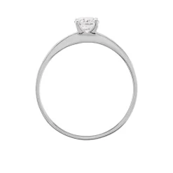 Bague Harem Or Blanc Oxyde