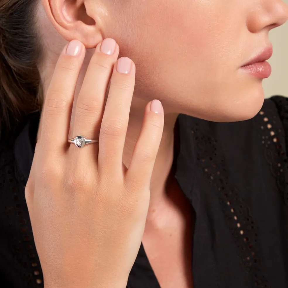 Bague Inola Argent Blanc