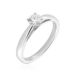 Bague Iris Platine Blanc Diamant