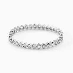 Bague Jannike Argent Blanc Oxyde De Zirconium
