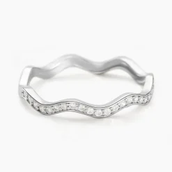 Bague Jasmyn Argent Blanc Oxyde De Zirconium