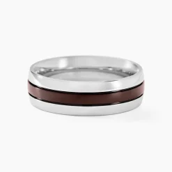 Bague John Acier Bicolore