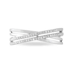 Bague Julianne Or Blanc Diamant Divers