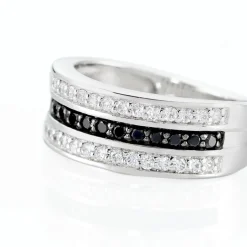 Bague Kelyan Argent Blanc Oxyde De Zirconium