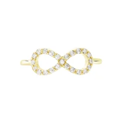 Bague Klothilda Or Jaune Oxyde De Zirconium