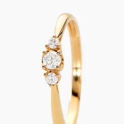 Bague Les Inseparables Or Jaune Diamant