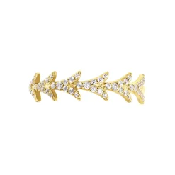 Bague Ligeia Or Jaune Oxyde De Zirconium