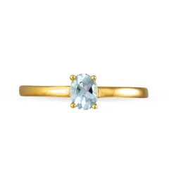 Bague Lily Or Jaune Saphir