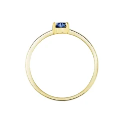 Bague Lissounia Or Jaune Saphir