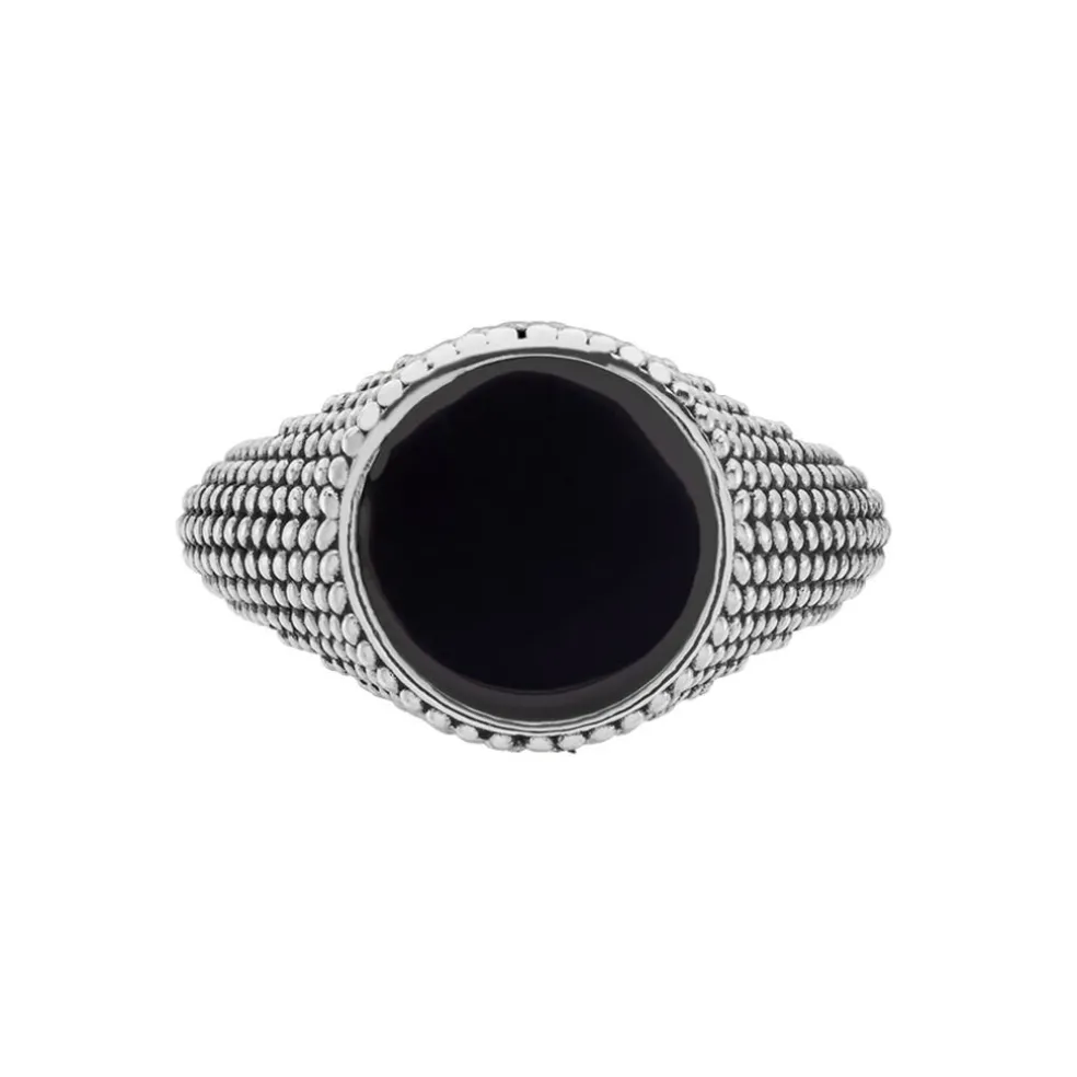 Bague Malek Argent Blanc