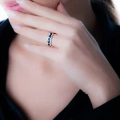 Bague Margaux Or Jaune Tourmaline Et Diamant