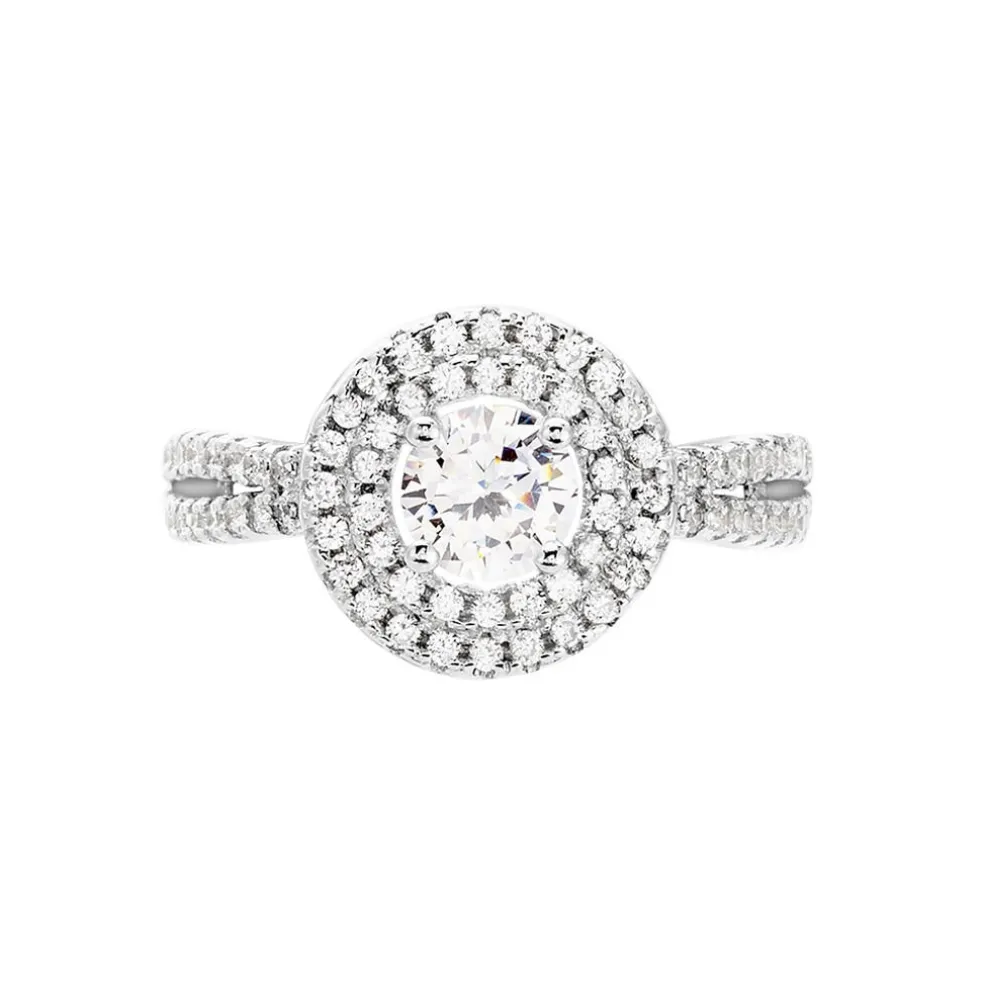 Bague Marie-felix Argent Blanc Oxyde De Zirconium