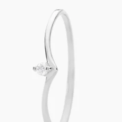 Bague Maye Or Blanc Diamant