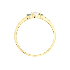 Bague Mediha Or Jaune Topaze